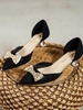 Rhinestones Bow Decor Pointed Toe Pumps