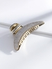 Rhinestones Decor Metal Hair Claw