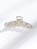 Rhinestones Decor Metal Hair Claw
