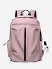 Ruched Large Capacity Backpack with Bag Charm