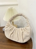 Ruched Retro Corduroy Shoulder Bag
