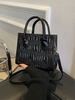 Ruched Solid Shoulder Tote Bag
