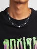 Safety Pins Chain Metal Choker Necklace