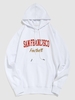 San Franciso Football Vintage Graphic Essentials Hoodie Xxl White