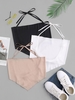 Satin 3 Pack Tied Napkin Halter Top Xl