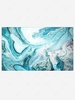 Sea Pattern Flannel Floor Mat