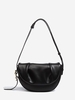 Semicircle Flap Shoulder Bag