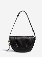 Semicircle Flap Shoulder Bag