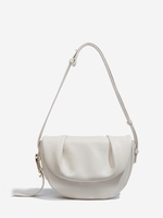 Semicircle Flap Shoulder Bag