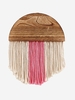 Semicircle Wooden Bohemian Fringe Wall Hanging