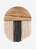 Semicircle Wooden Bohemian Fringe Wall Hanging