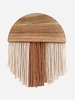 Semicircle Wooden Bohemian Fringe Wall Hanging
