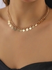 Sequined Chain Choker Necklace
