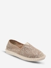 Sequins Decor Espadrille Loafers