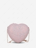 Sequins Heart-shaped Chain Shoulder Bag