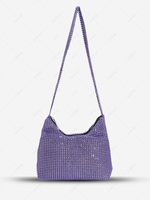 Sequins Zipper Casual Shoulder Bag