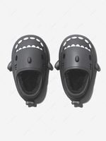 Shark Shape Waterproof and Anti-fouling Thick Bottom Winter Warm Fleece-lined Unisex Slippers