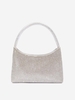 Shiny Metallic Glitter Sparkle Rhinestones Design Evening Party Clutch Bag
