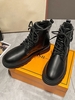 Side Zip Lace Up Platform Combat Boots