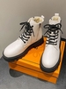 Side Zip Lace Up Platform Combat Boots