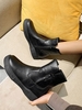 Side Zip Notched Ankle Boots