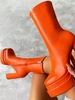 Side Zip Platform Boots