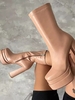 Side Zip Platform Boots