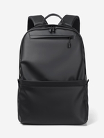 Simple PU Solid Color Backpack