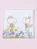 Simple Style Butterfly Pendant Earrings