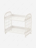Simple Style Double-layer Fold Desktop Storage Rack