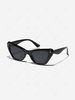 Simple Style Kitten Eye Shape Sunglasses