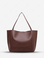 Simple Style Large Capacity Casual Handbag