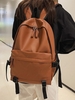 Simple Style Large Capacity Couple Backpack