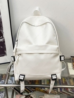 Simple Style Large Capacity Couple Backpack