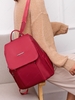 Simple Style Metal Decor Backpack
