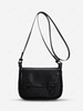 Simple Style PU Crossbody Bag