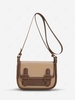 Simple Style PU Crossbody Bag