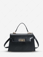 Simple Style Solid Crossbody Bag