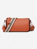 Simple Style Wide Strap Crossbody Bag