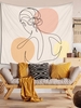 Sketching Figure Pattern Tapestry