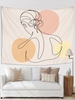 Sketching Figure Pattern Tapestry