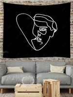 Sketching Pattern Wall Hanging Tapestry