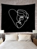 Sketching Pattern Wall Hanging Tapestry
