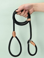 Solid Color Dog Traction Rope