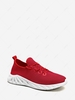 Solid Color Knit Detail Breathable Cloth Shoes