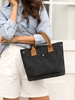 Solid Color Large Capacity Canvas Tote Bag