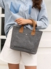 Solid Color Large Capacity Canvas Tote Bag