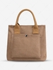 Solid Color Large Capacity Canvas Tote Bag