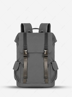 Solid Color Large Capacity Waterproof Backpack