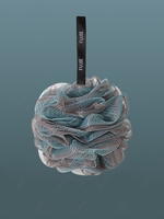 Solid Color Mesh Foaming Sponge Bath Bubble Ball
